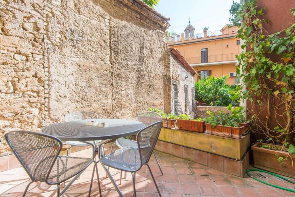 Ghetto Enchanting Terrace Rome Exterior photo
